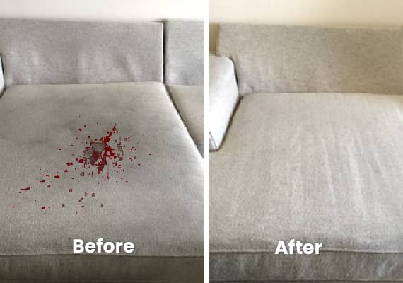 Upholstery Blood Removal Service