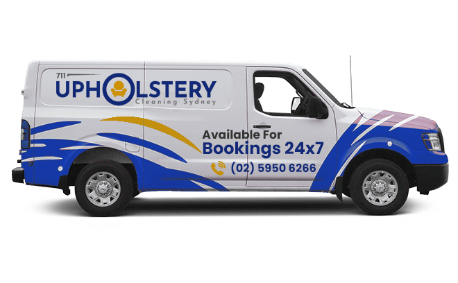 711 Upholstery Cleaning Van
